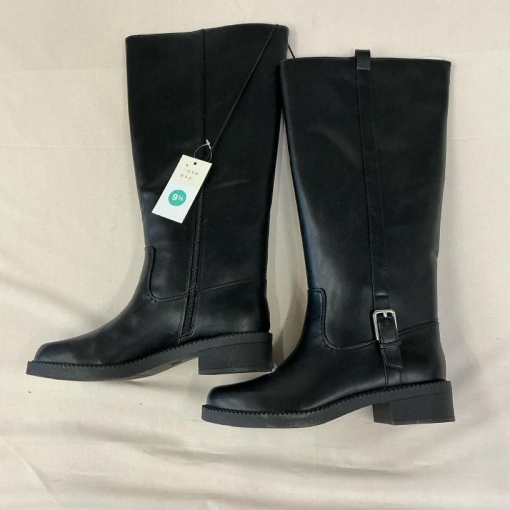 A‎ New Day Black Riding Boots